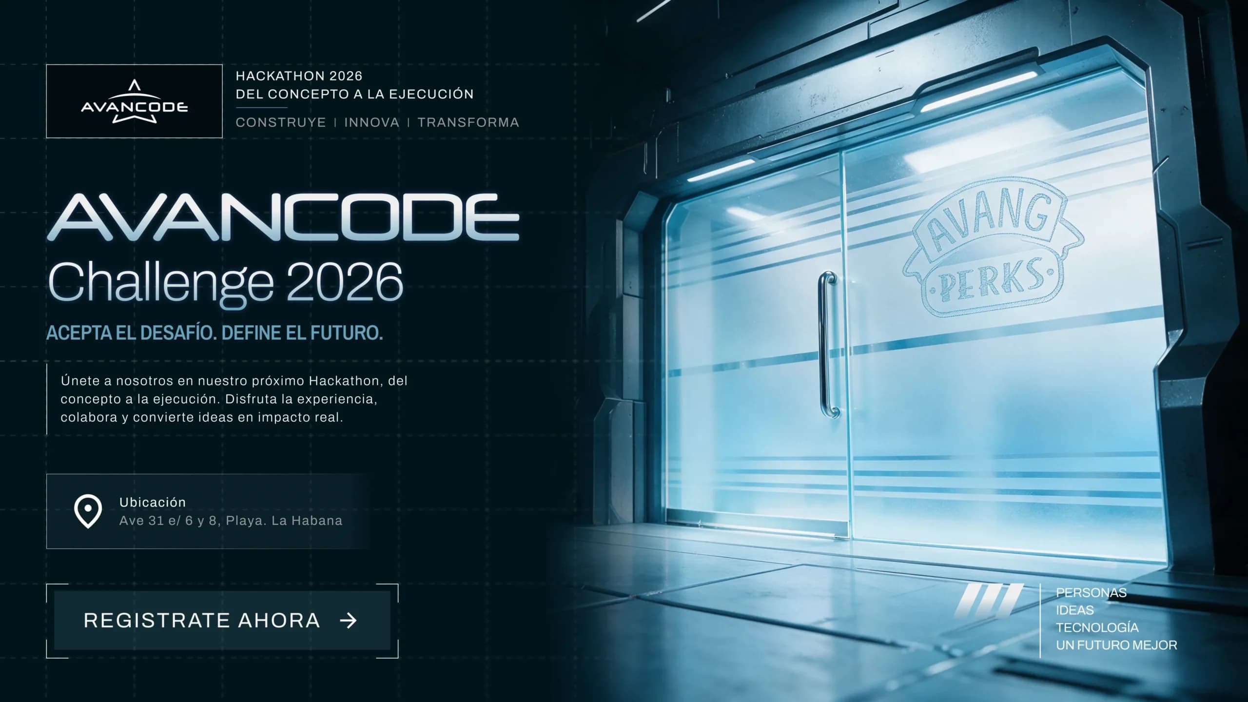 Avangenio convoca al Hackathon Avancode Challenge 2026.